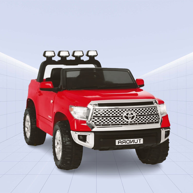 Licensed Electric Toyota Tundra Ride-on Car / Jeep Toy for Kids - 12V (RED)