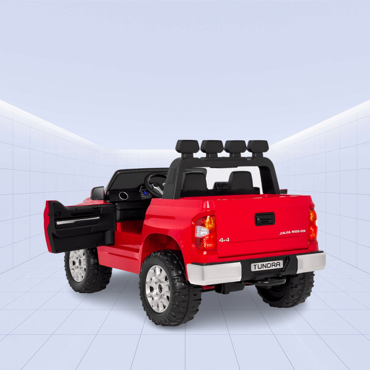 Licensed Electric Toyota Tundra Ride-on Car / Jeep Toy for Kids - 12V (RED)