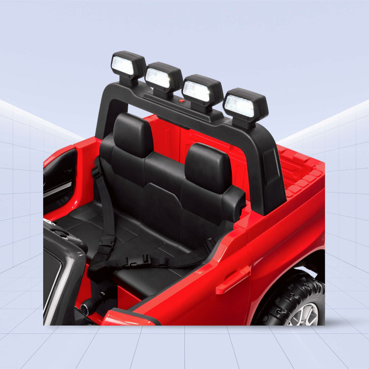 Licensed Electric Toyota Tundra Ride-on Car / Jeep Toy for Kids - 12V (RED)