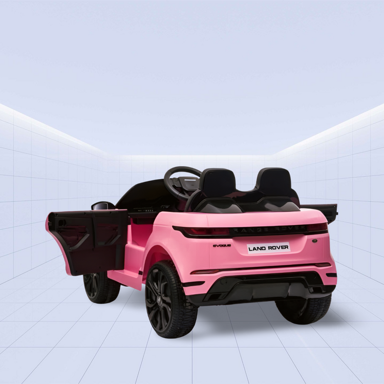 Licensed Range Rover Evoque Kids Electric Ride-On Car - (Pink)