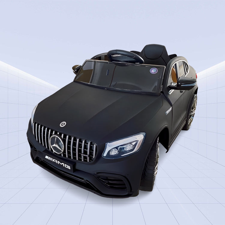 Licensed Mercedes AMG GLC 63 S Coupe Electric Ride-on 2 Seater Car (BLACK)