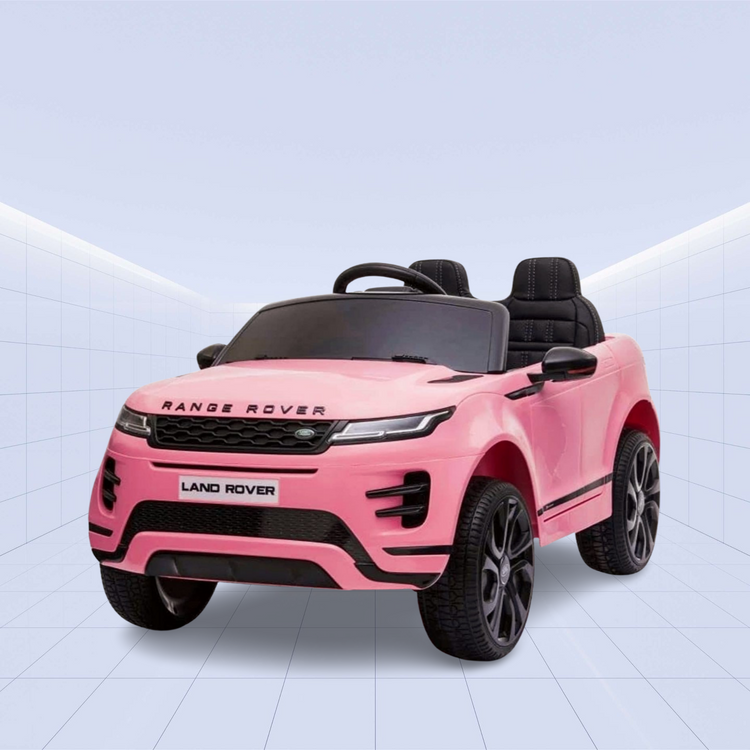 Licensed Range Rover Evoque Kids Electric Ride-On Car - (Pink)
