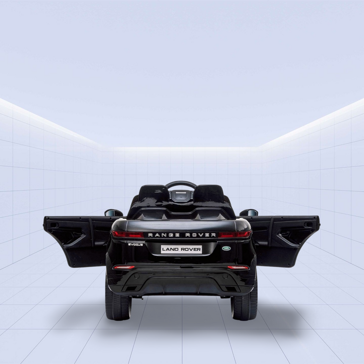 Licensed Range Rover Evoque Kids Electric Ride-On Car - (Black)