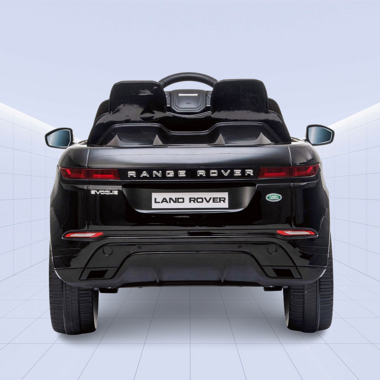 Licensed Range Rover Evoque Kids Electric Ride-On Car - (Black)