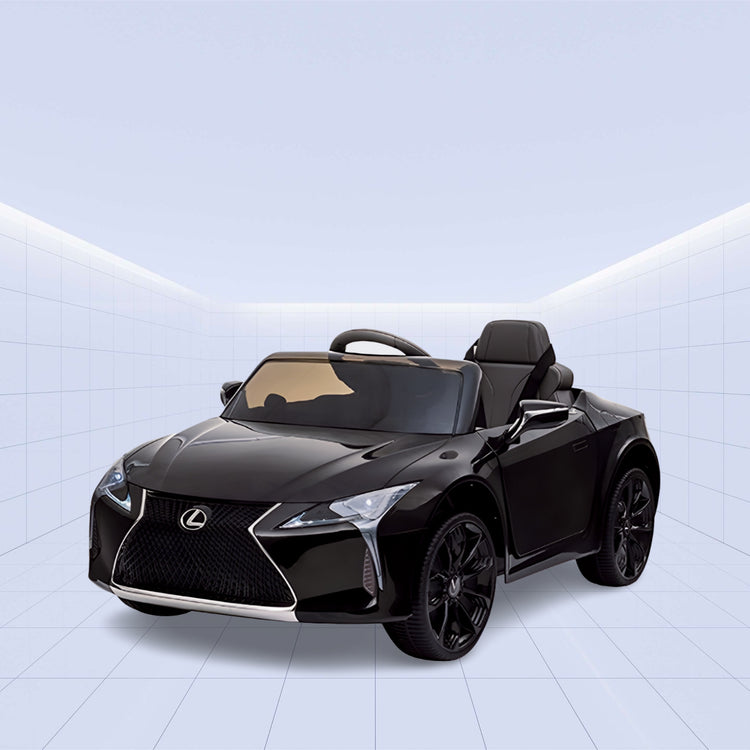 Lexus SportsX Electric Ride-on Sports Car for Kids - 12V (BLACK)
