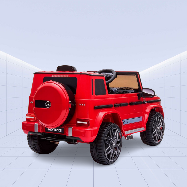Licensed Mercedes Benz G63 12V Childrens Ride-on Car Red