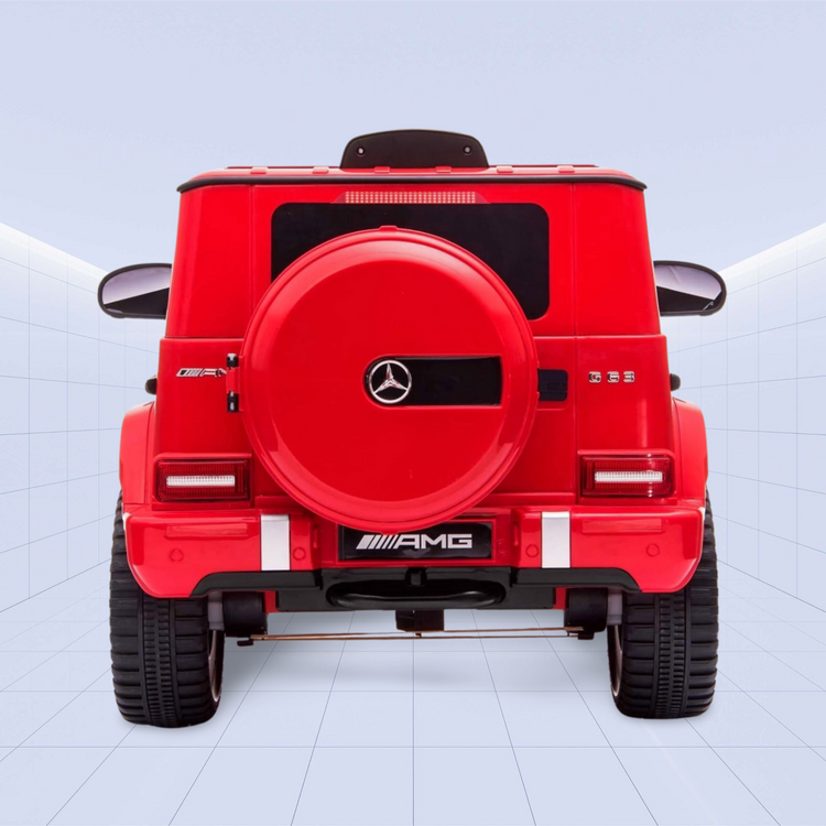 Licensed Mercedes Benz G63 12V Childrens Ride-on Car Red