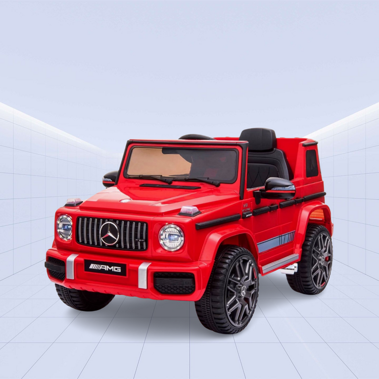 Licensed Mercedes Benz G63 12V Childrens Ride-on Car Red