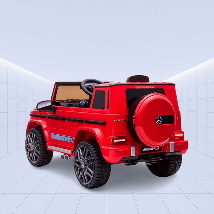 Licensed Mercedes Benz G63 12V Childrens Ride-on Car Red