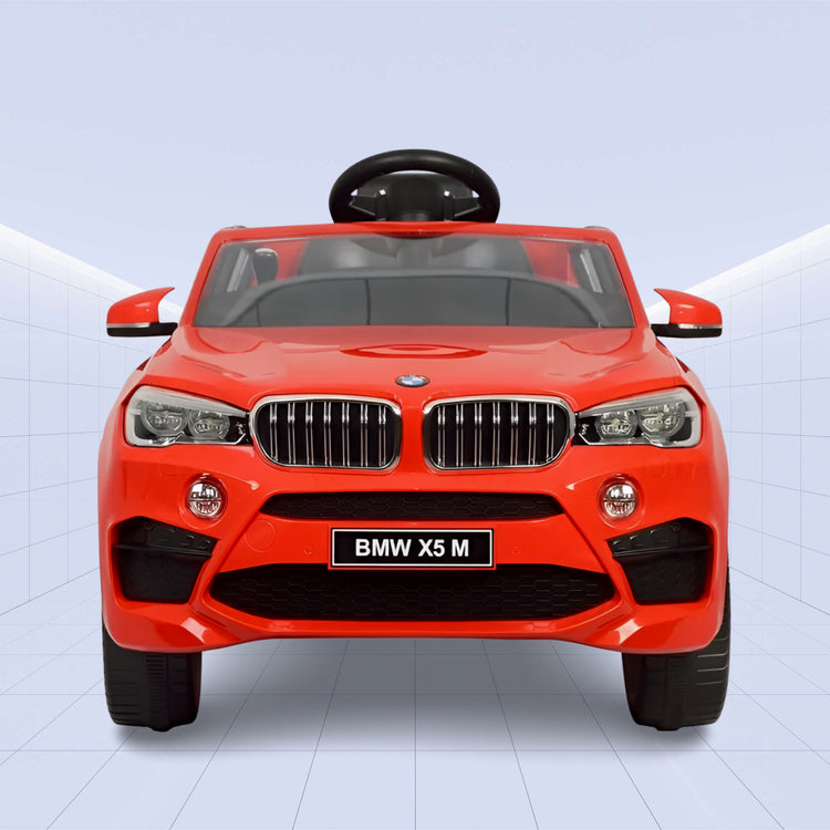 12V "Drive Like a Pro: Licensed BMW X5M Electric Car for Kids" (RED)