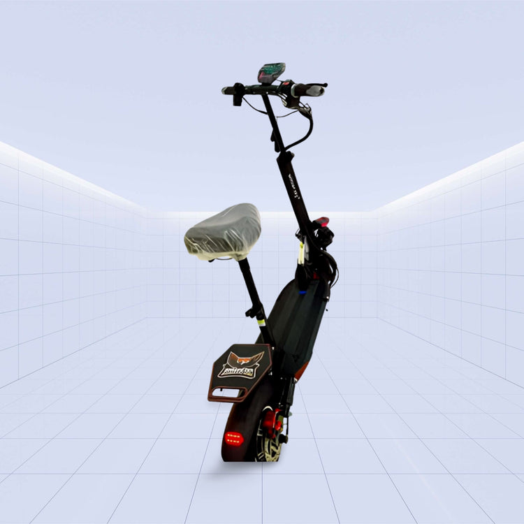 High-Performance 11-Inch Off-Road Electric Scooter with Dual Motor and Foldable Design 48V (BLACK)