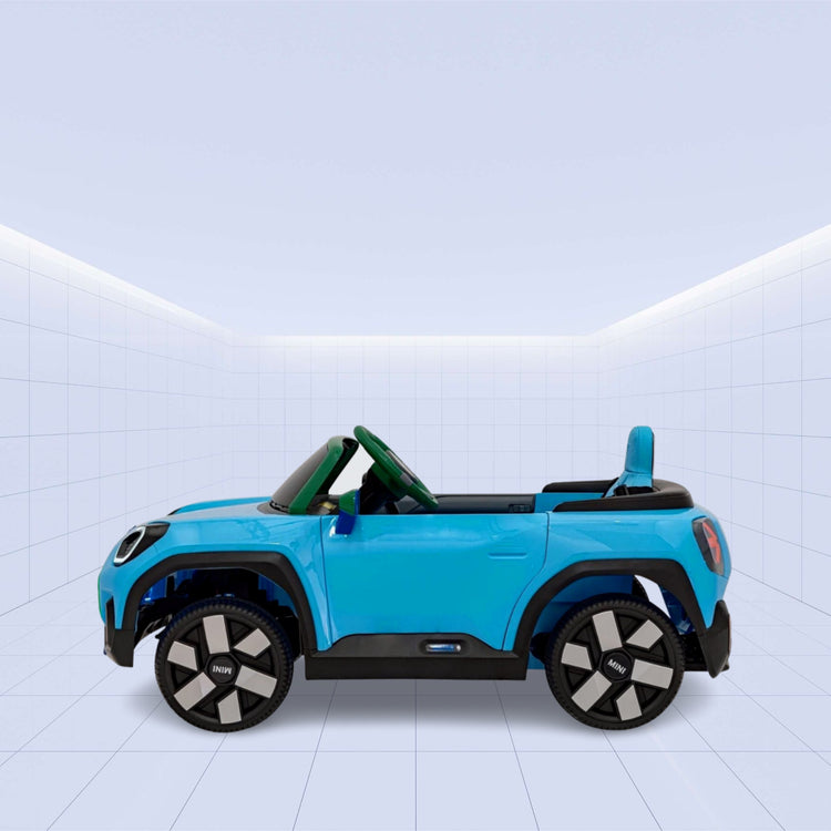 12V "Futuristic Mini Aceman Ride-On Car with LED & Music!"(BLUE)