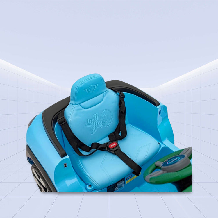 12V "Futuristic Mini Aceman Ride-On Car with LED & Music!"(BLUE)