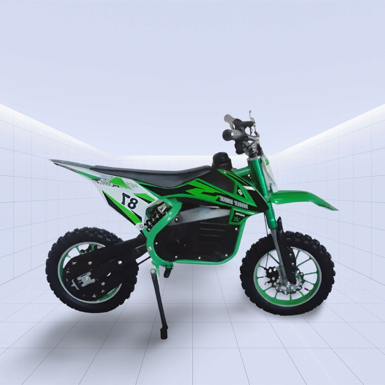 Electric Dirt Bike – High-Performance Off-Road Thrill (GREEN)