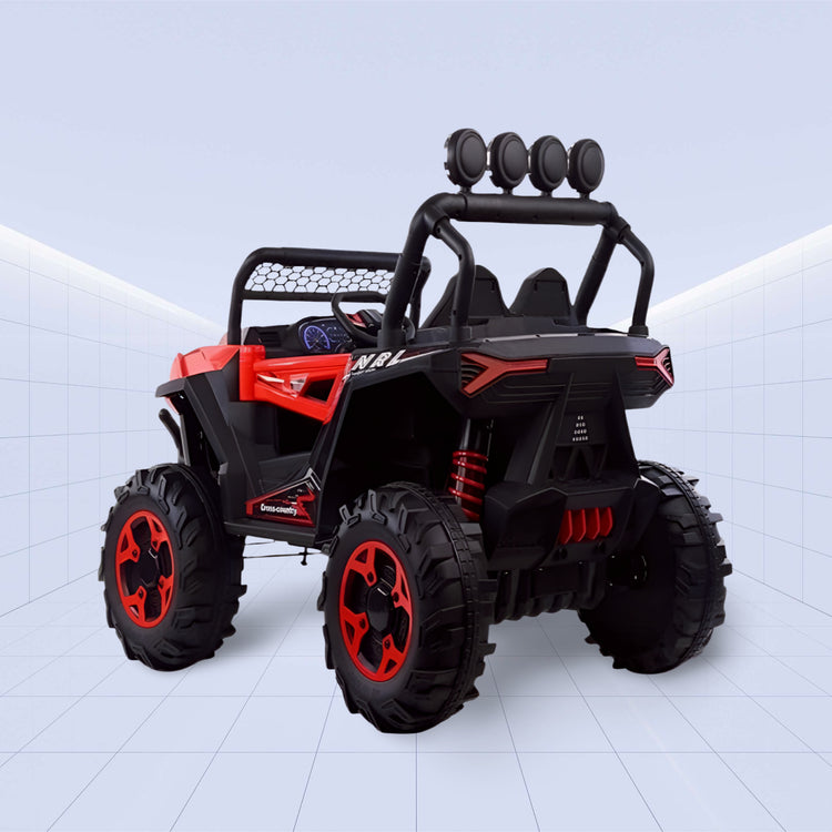 "Tiny Off-Roader – 4x4 Kids Electric Jeep with Remote Control (RED)
