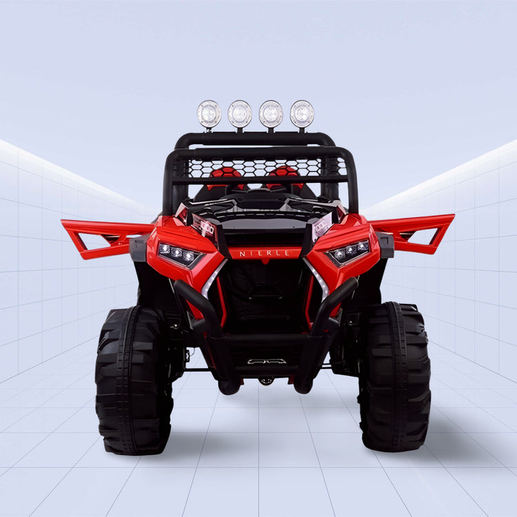 "Tiny Off-Roader – 4x4 Kids Electric Jeep with Remote Control (RED)