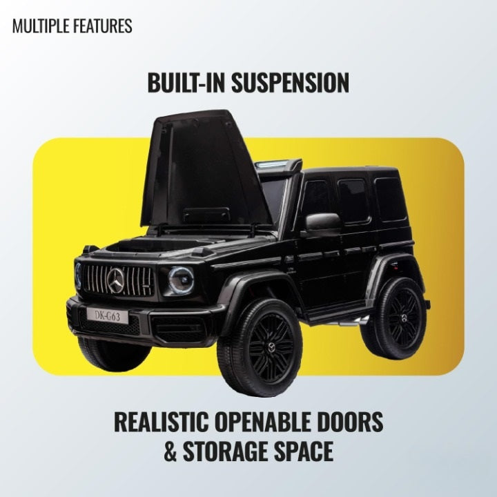 Mercedes-Benz Emerald Fury G63 Ride-On TurboCruiser (BLACK)