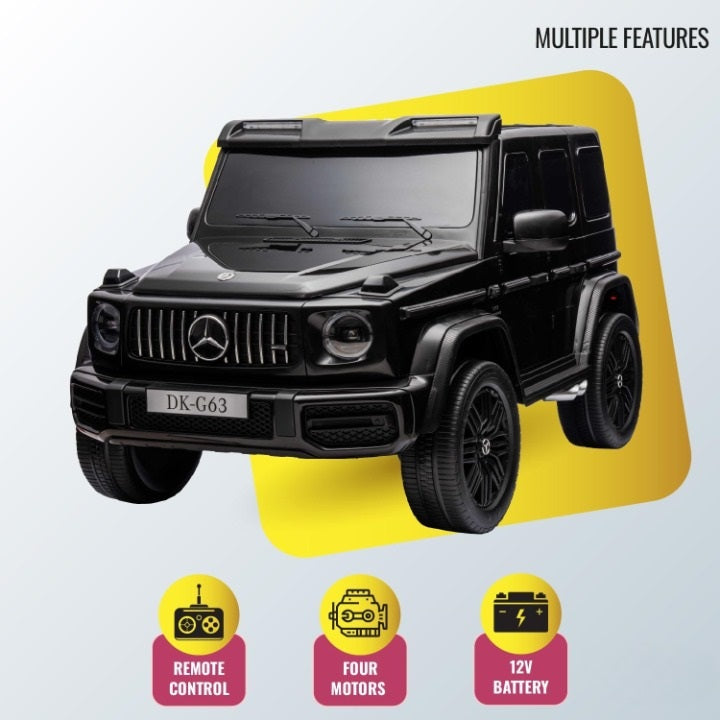 Mercedes-Benz Emerald Fury G63 Ride-On TurboCruiser (BLACK)