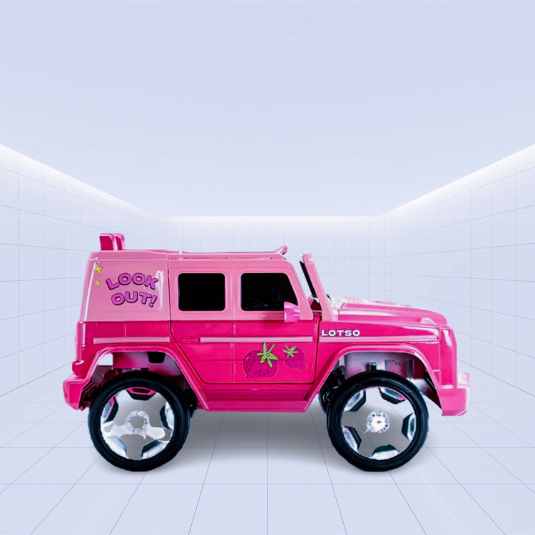 Lotso Strawberry Dream 4×4 Electric Ride-On Car (PINK)