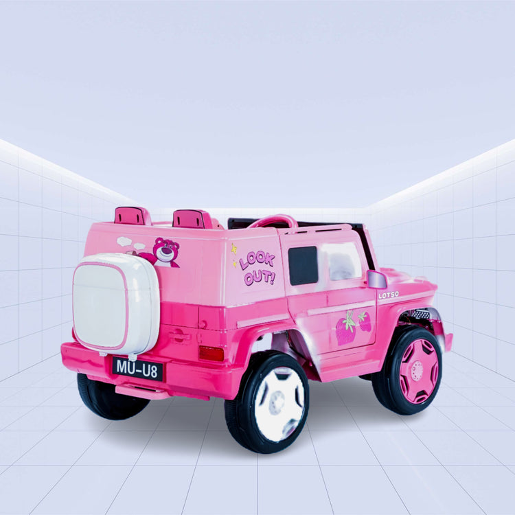 Lotso Strawberry Dream 4×4 Electric Ride-On Car (PINK)