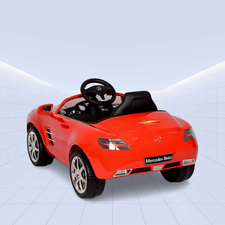 Licensed Mercedes-Benz SLS AMG Ride-On Car for Kids – A Touch of Elegance for Your Little Driver ( Red)