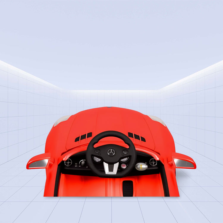 Licensed Mercedes-Benz SLS AMG Ride-On Car for Kids – A Touch of Elegance for Your Little Driver ( Red)