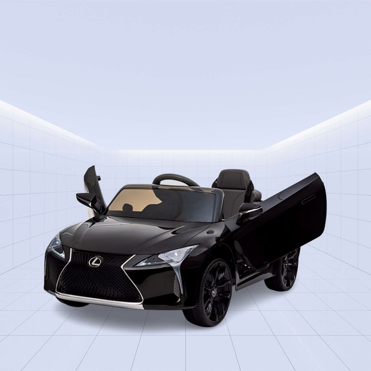 Lexus SportsX Electric Ride-on Sports Car for Kids - 12V (BLACK)