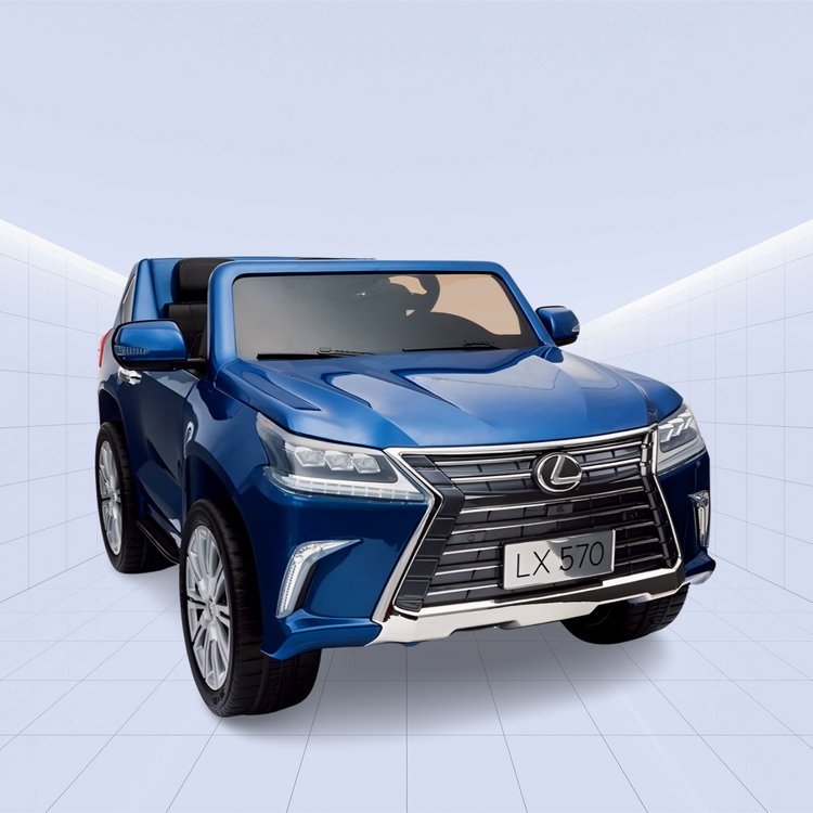 Lexus LX 570 Licensed Ride-On Car for Kids: The Ultimate Luxury Experience on Wheels (Blue)