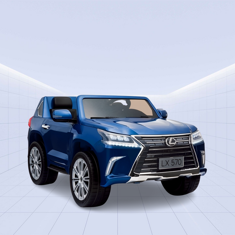 Lexus LX 570 Licensed Ride-On Car for Kids: The Ultimate Luxury Experience on Wheels (Blue)