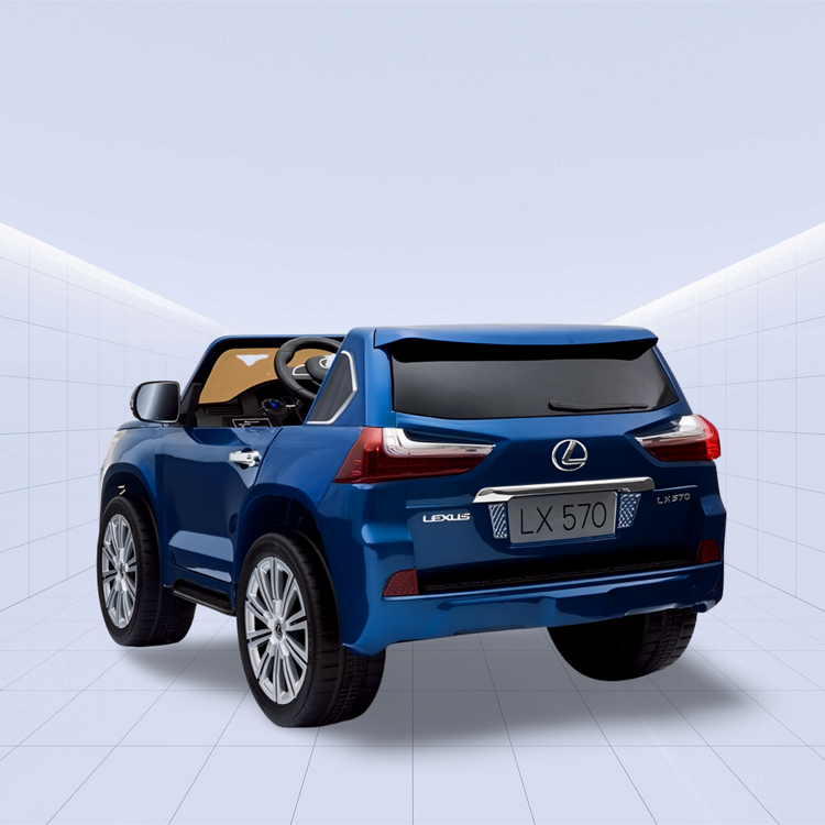 Lexus LX 570 Licensed Ride-On Car for Kids: The Ultimate Luxury Experience on Wheels (Blue)