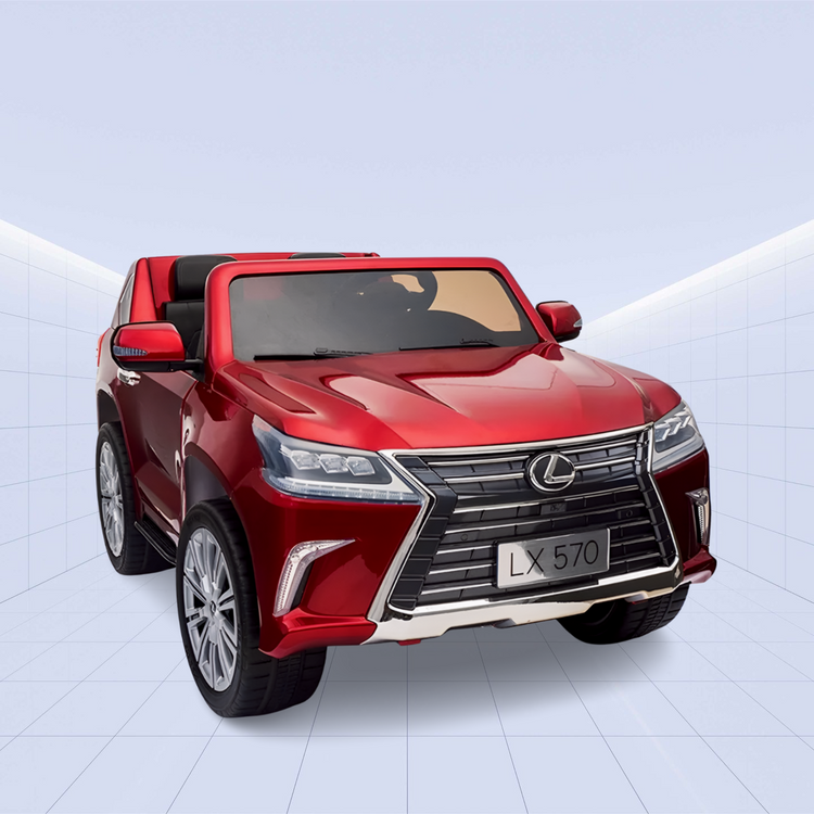 Lexus LX 570 Licensed Ride-On Car for Kids: The Ultimate Luxury Experience on Wheels (Red)