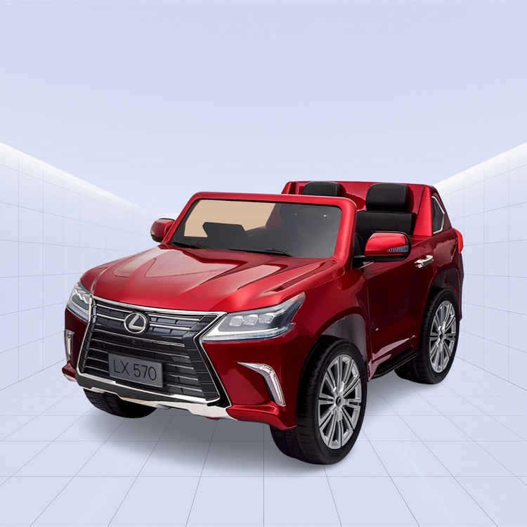 Lexus LX 570 Licensed Ride-On Car for Kids: The Ultimate Luxury Experience on Wheels (Red)