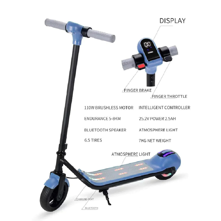 24V Foldable Kids Electric Scooter