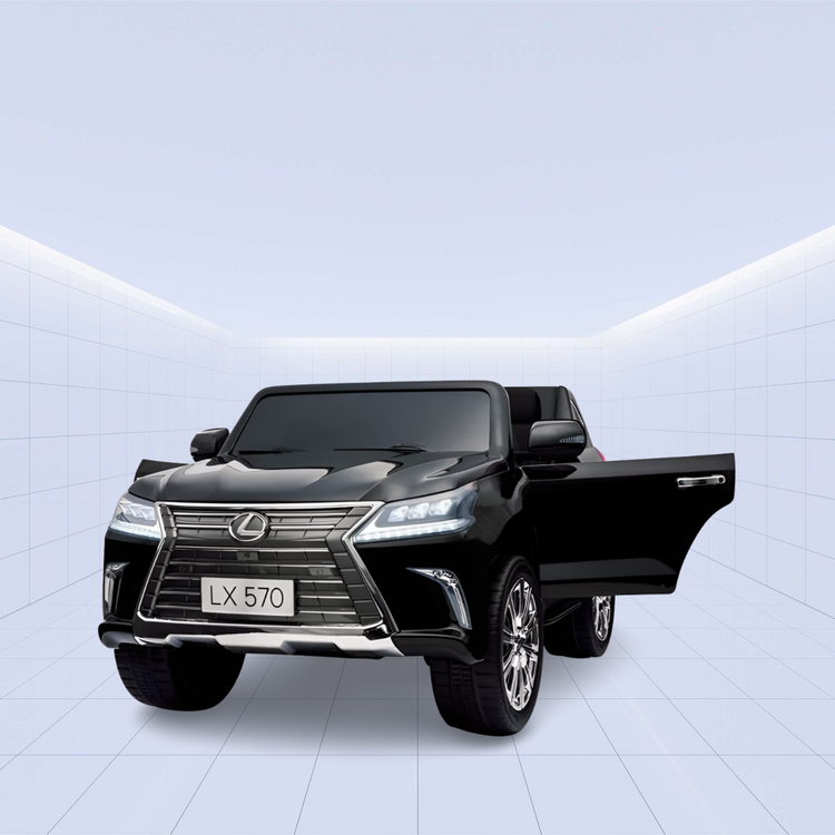 Lexus LX 570 Licensed Ride-On Car for Kids: The Ultimate Luxury Experience on Wheels (Black)