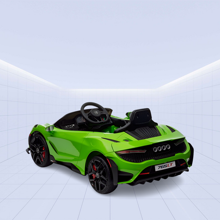 McLaren 765 LT 12V 4x Wheel Ride on Toys for Kids (GREEN)