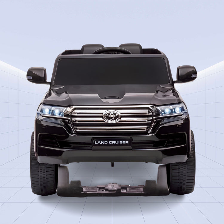 "Toyota Land Cruiser 12V Kids Electric Ride-On SUV – Luxury and Adventure in One"(BLACK)