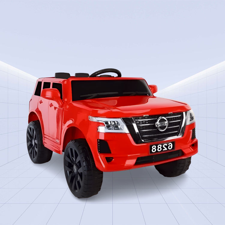 Luxury Ride-On Car for Kids –Patrol SUV with Dual Control and MP3 Player (RED)