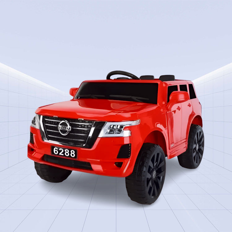 Luxury Ride-On Car for Kids –Patrol SUV with Dual Control and MP3 Player (RED)