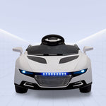 "Luxury Kids Electric Ride-On Car with Remote Control 12V - Sleek and Stylish Design" (WHITE)