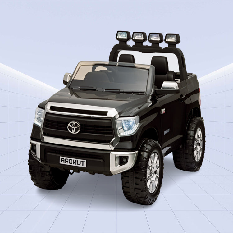 Licensed Electric Toyota Tundra Ride-on Car / Jeep Toy for Kids - 12V (BLACK)