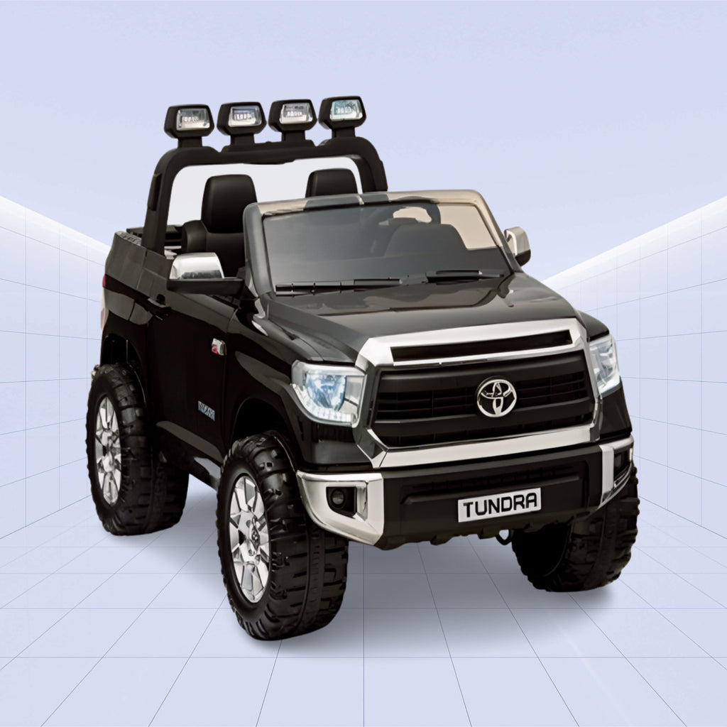 Licensed Electric Toyota Tundra Ride-on Car / Jeep Toy for Kids - 12V (BLACK)