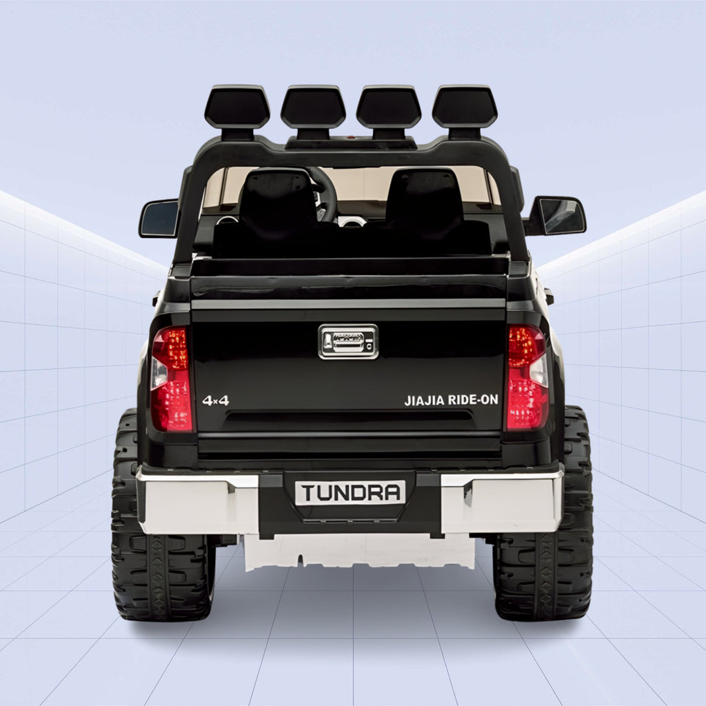 Licensed Electric Toyota Tundra Ride-on Car / Jeep Toy for Kids - 12V (BLACK)