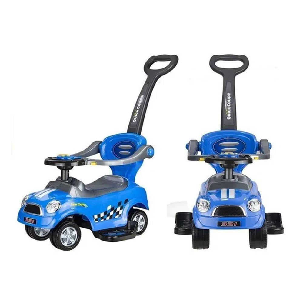 3-In-1 Activity Push Ride-On Car