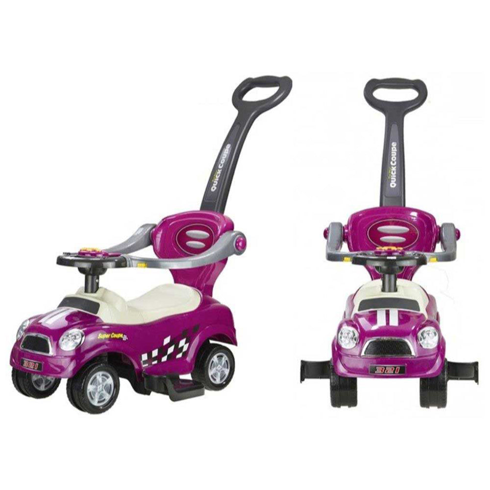 3-In-1 Activity Push Ride-On Car