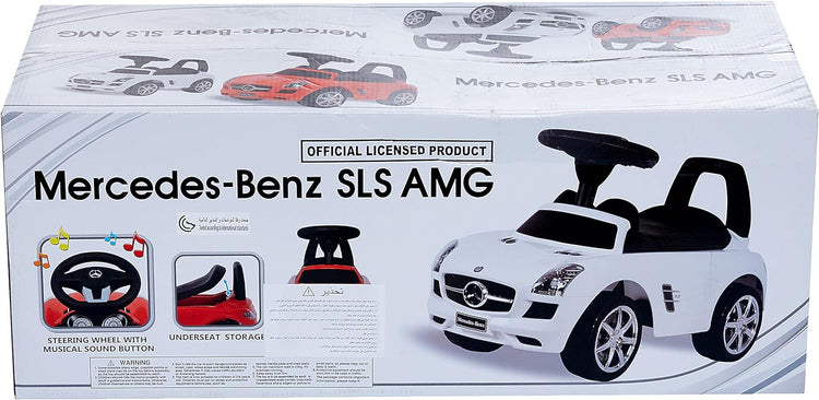Mercedes-Benz SLS AMG Ride-on Manual push car