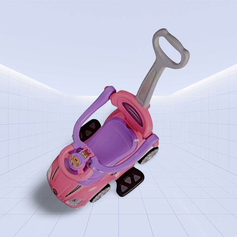 Kids Ride Push Car Kids Ride Push Car Kids Ride Push Car Kids Ride-On Push Car 3 In 1 Toddler Wagon Outdoor Stroller (PINK)
