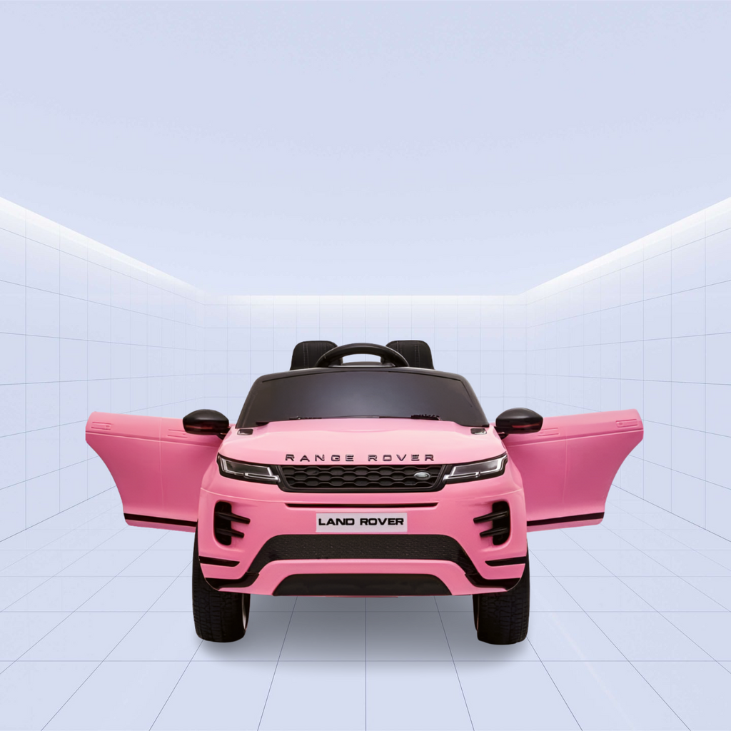 Licensed Range Rover Evoque Kids Electric Ride-On Car - (Pink)
