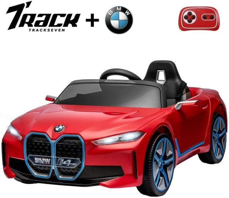 Licensed BMW i4 12V Childrens Ride-on Car (RED)
