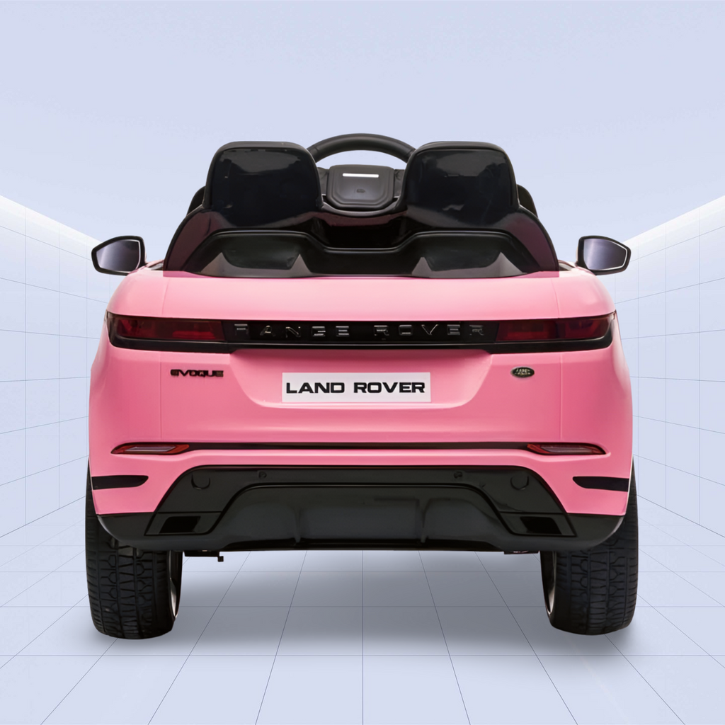 Licensed Range Rover Evoque Kids Electric Ride-On Car - (Pink)