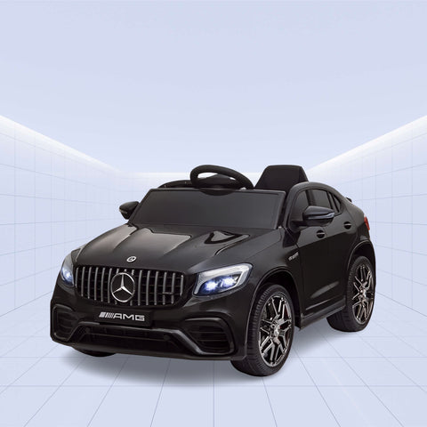 Licensed Mercedes AMG GLC 63 S Coupe Electric Ride-on 2 Seater Car (BLACK)